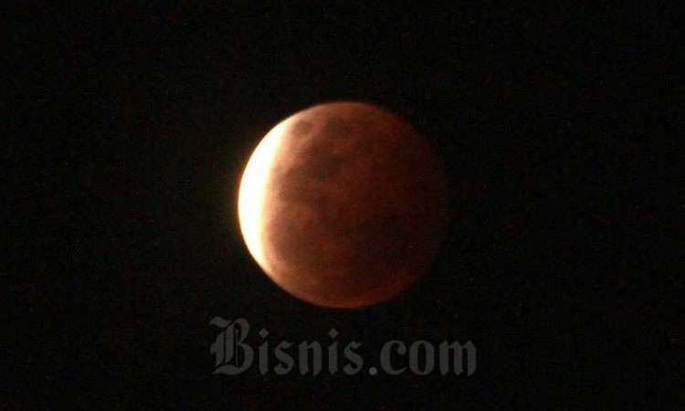 Keindahan Gerhana Bulan Total Super Blood Moon