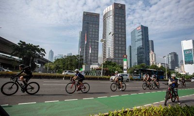 Pesepeda Di Jakarta Akan Ditilang Jika Tidak Menggunakan Jalur Khusus Sepeda