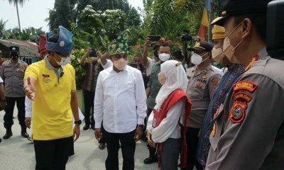 Menparekraf Sandiaga Uno Sosialisasikan Anugerah Desa Wisata Indonesia 2021 di Deli Serdang