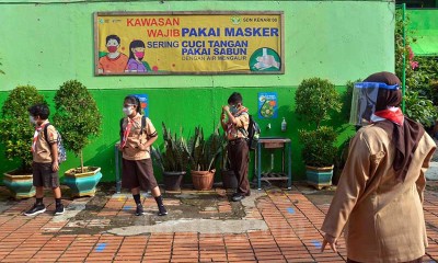 Pemprov DKI Mulai Lakukan Uji Coba Tahap Kedua Sekolah Tatap Muka