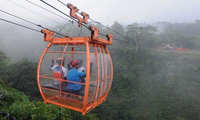 Menikmati Keindahan Gunung Merapi Dari Atas Gondola