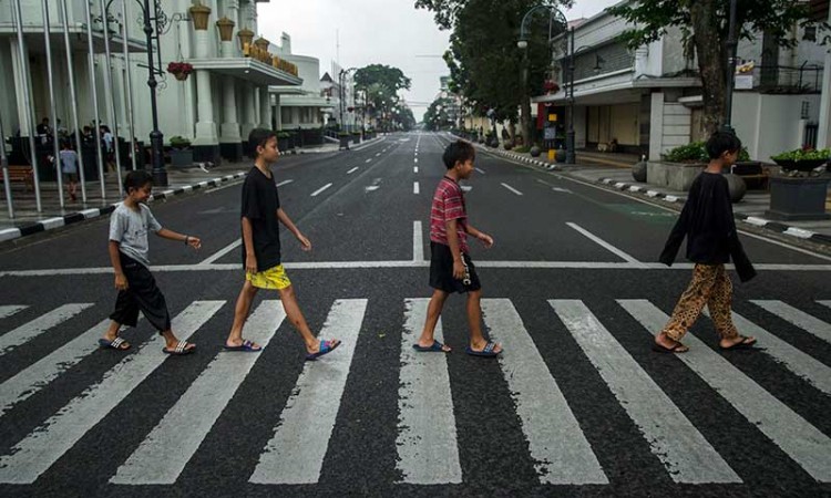 Bandung Raya Siaga Satu Covid-19, Jalan Protokol di Bandung Ditutup