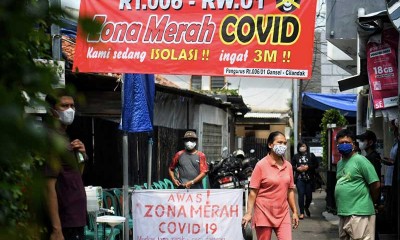 Zona Merah Covid-19 di DKI Jakarta Terus Meluas