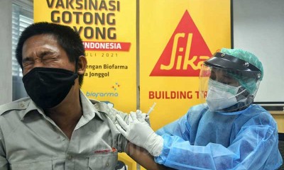 Sika Indonesia Gelar Vaksinasi Untuk Karyawannya
