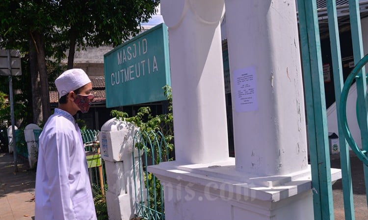 Kasus Covid-19 Makin Banyak, Masjid Cut Mutia Tiadakan Salat Jumat