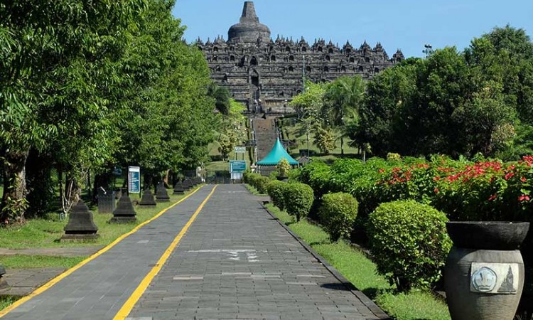 Tekan Penyebaran Covid-19, Kawasan Wisata Candi Borobudur Ditutup Sementara