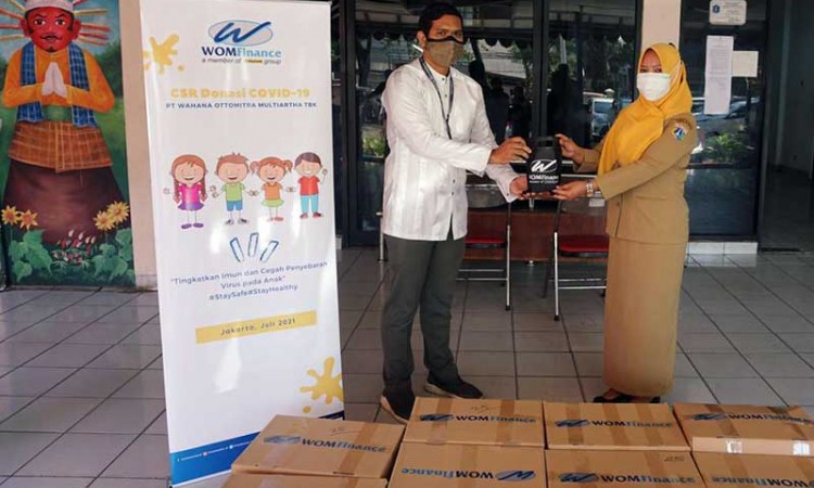 WOM Finance Berikan 3.000 Paket Donasi Untuk Anak-Anak