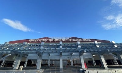 Wajah Baru Terminal Penumpang Bandara Pattimura Ambon