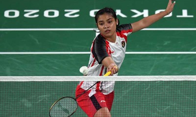 Tunggal Putri Indonesia Gregoria Mariska Tunjung Lolos Ke Babak Perempat Final Olimpiade Tokyo 2020