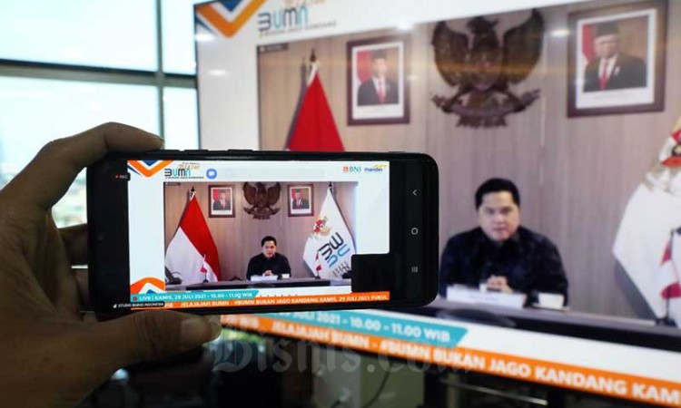 Menteri BUMN Erick Thohir dan Menlu Retno Marsudi Hadiri Pelepasan Jelajah BUMN 2021 #bukanjagokandang