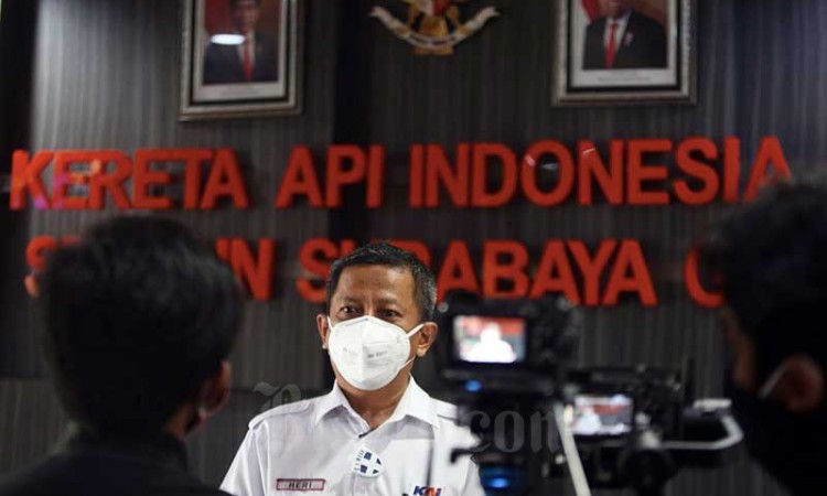 PT Kereta Api Indonesia (Persero) DAOP 8 Surabaya Catat Penurunan Penumpang Saat PPKM