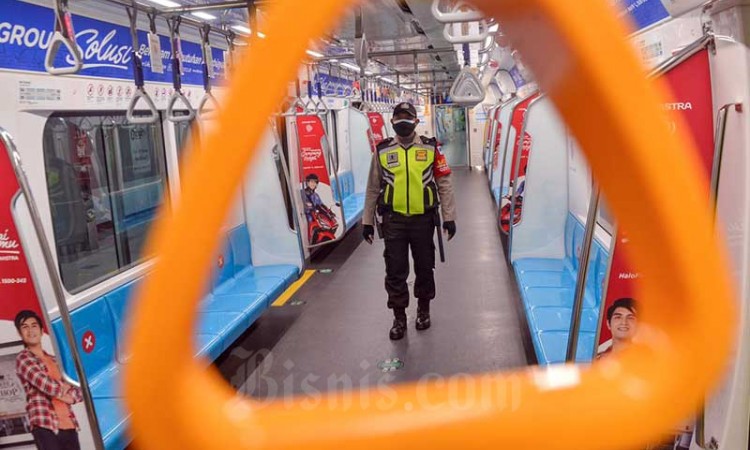 Penumpang MRT Turun Hingga 80 Persen Selama Penerapan PPKM