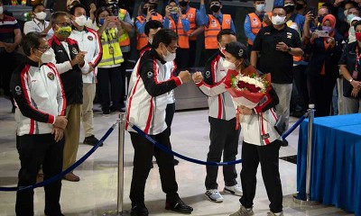 Kontingen Terakhir Atlet Olimpiade Tokyo 2020 Tiba di Tanah Air