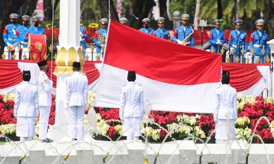 Presiden Joko Widodo Pimpin Upacara Peringatan Detik-Detik Proklamasi 1945