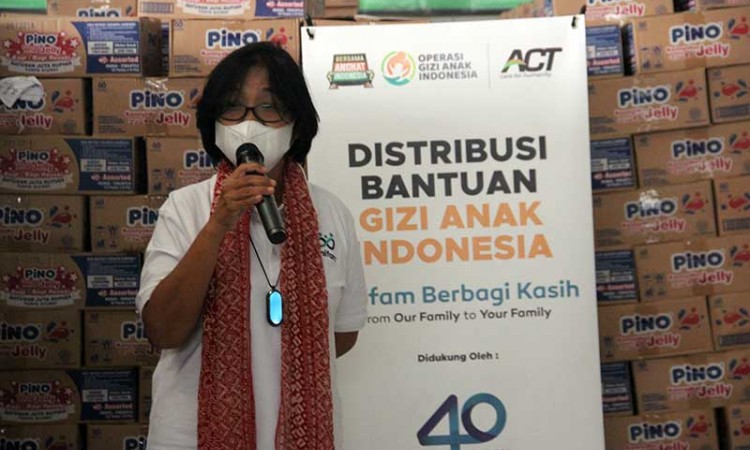 Unifam Berbagi Kasih Dengan Distribusikan Bantuan Gizi Anak Indonesia