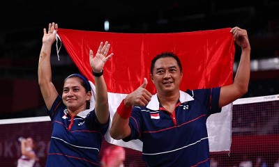 Ganda Campuran Indonesia Hary Susanto dan Leani Ratri Oktila Raih Medali Emas Pada Paralimpiade Tokyo 2020 