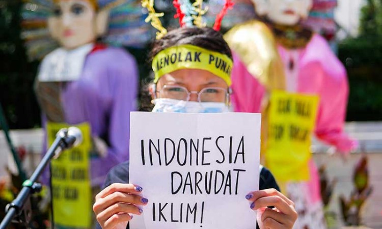 Aksi Demo Krisis Iklim di Jakarta