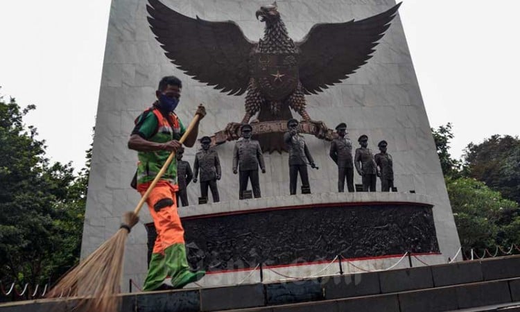 Monumen Pancasila Sakti Mulai Bersolek Menjelang Hari Kesaktian Pancasila