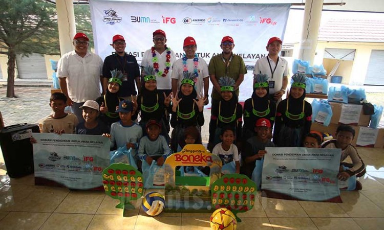 JMI-IFG Kolaborasi Bantu Anak Nelayan Pulau Tundafirman