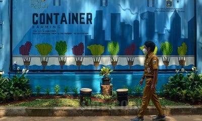 Container Farming Jadi Solusi Lahan Pertanian di Jakarta