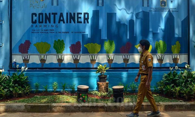 Container Farming Jadi Solusi Lahan Pertanian di Jakarta