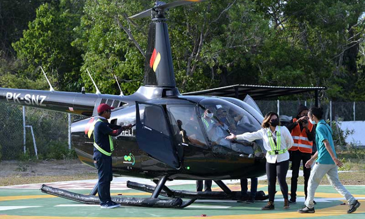 TREVO Tawarkan Sewa Helikopter di Baliaz