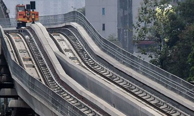 Progres Pembangunan Prasana LRT Jabodebek Telah Mencapai 87,54 Persen 