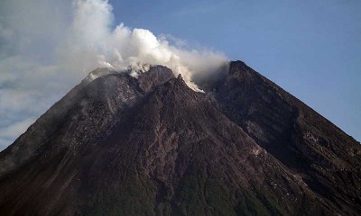 BPPTKG Yogyakarta Lakukan Pengamatan Perubahan Kubah Lava Gunung Merapi