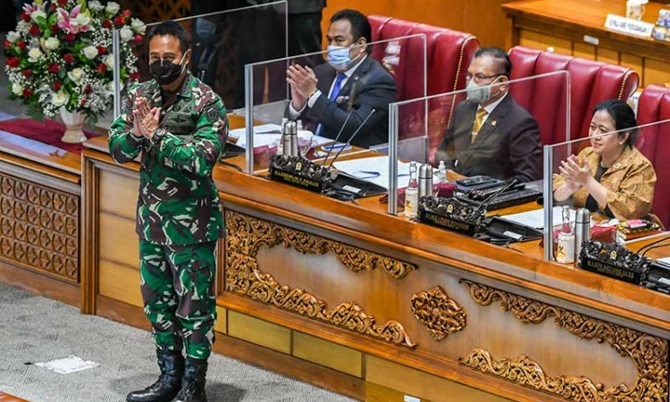 DPR Tetapkan Jenderal TNI Andika Perkasa Sebagai Panglima TNI 