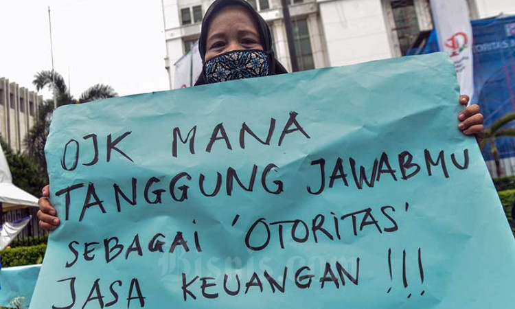 Nasabah Pemegang Polis Gagal Bayar Asuransi Bumiputera Geruduk OJK Minta Kejelasan Pembayaran Klaim