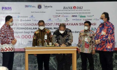 Bank DKI Jadi Lead Arranger Sindikasi Kredit Kepada PNM Senilai Rp4 Triliun