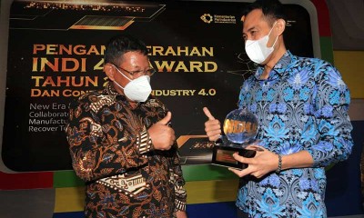 Robert Bosch Automotive Indonesia Terima Penghargaan Indi 4.0 Award 2021