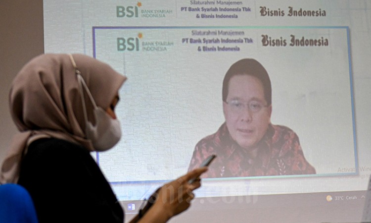 Kunjungan Virtual Bank Syariah Indonesia