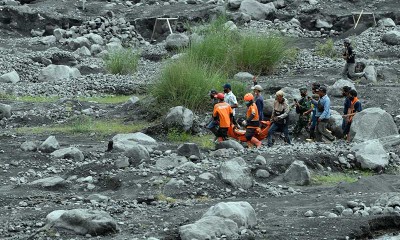 Tim SAR Gabungan Terus Lakukan Pencarian Korban Erupsi Gunung Semerua