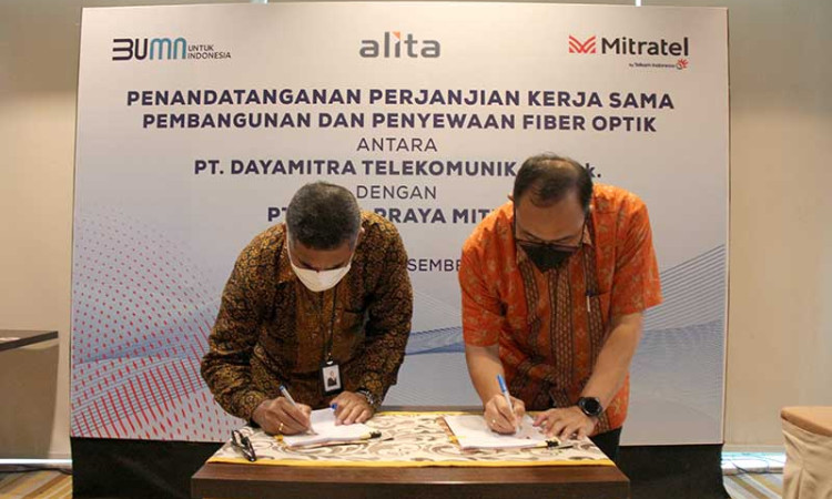 PT Alita Praya Mitra Kerja Sama Dengan Miratel Terkait Pembangunan dan Penyewaan Jaringan Fiber Optik