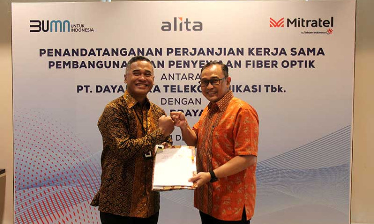 PT Alita Praya Mitra Kerja Sama Dengan Miratel Terkait Pembangunan dan Penyewaan Jaringan Fiber Optik