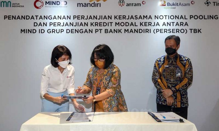 Bank Mandiri Kerja Sama Dengan MIND ID Terkait Layanan Transaksional Berskema Notional Pooling