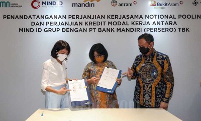 Bank Mandiri Kerja Sama Dengan MIND ID Terkait Layanan Transaksional Berskema Notional Pooling