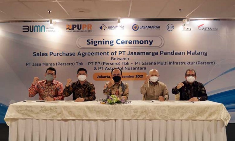 PTPP Lepas Kepemilikan Saham di PT Jasamarga Pandaan Malang Tol