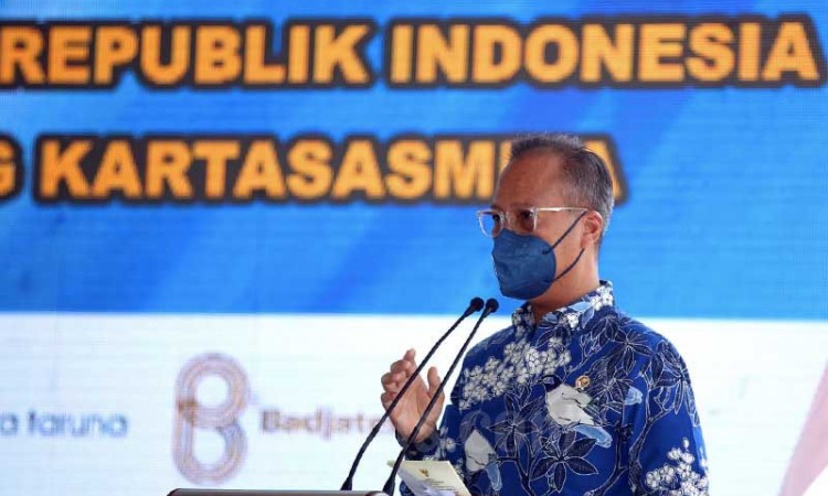 Menperin Agus Gumiwang Kartasasmita Hadiri Groundbreaking Perluasan TPT di Bandung