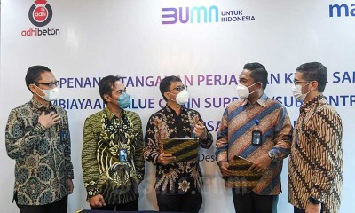 Bank Mandiri Berikan Pembiayaan Untuk Adhi Persada Beton Senilai Rp50 Miliar