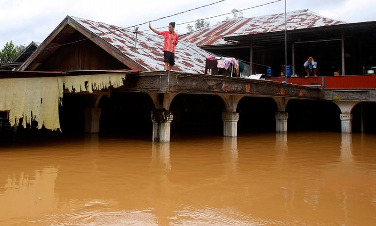 Ribuan Rumah di Kabupaten Banjar Kalimantan Selatan Terendam Banjir