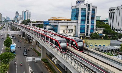 Progres Pembangunan LRT Jabodebek Sudah Mencapai 88,60 Persen