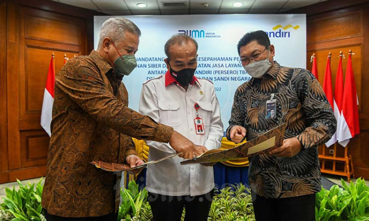 Bank Mandiri Bekerja Sama Dengan BSSN Terkait Produk dan Layanan Perbankan