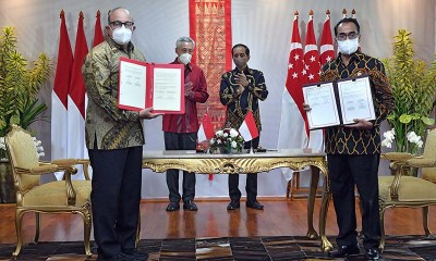 Pemerintah Indonesia dan Pemerintah Singapura Tandatangani Sejumlah Kerja Sama 