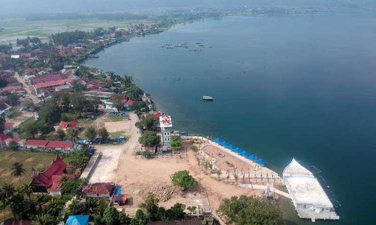 Kementerian ATR Berikan Waktu Selama Empat Bulan Bagi Pemkab Solok Untuk Membongkar Reklamasi Danau Singkarak