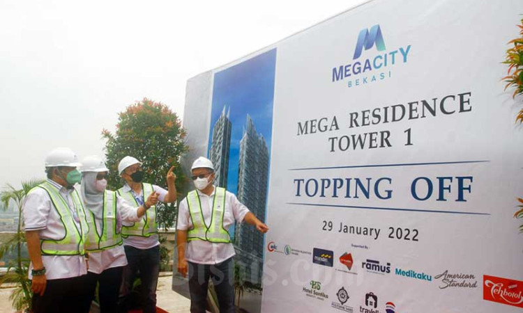 Proyek Pembangunan Apartemen Mega Residence di Bekasi Segera Siap Dihuni