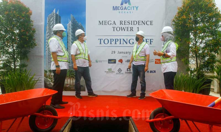 Proyek Pembangunan Apartemen Mega Residence di Bekasi Segera Siap Dihuni