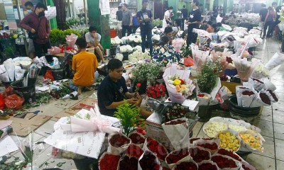 Punjualan Bunga Saat Valentine Turun Hingga 50 Persen Akibat Pandemi Covid-19