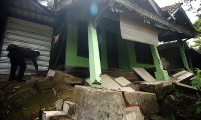 Ratusan Rumah Warga di Tegal Rusak Akibat Bencana Tanah Bergerak